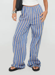 Limestone Pants Blue Multi