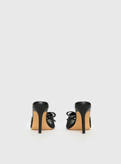Monroe Heels Black Mesh