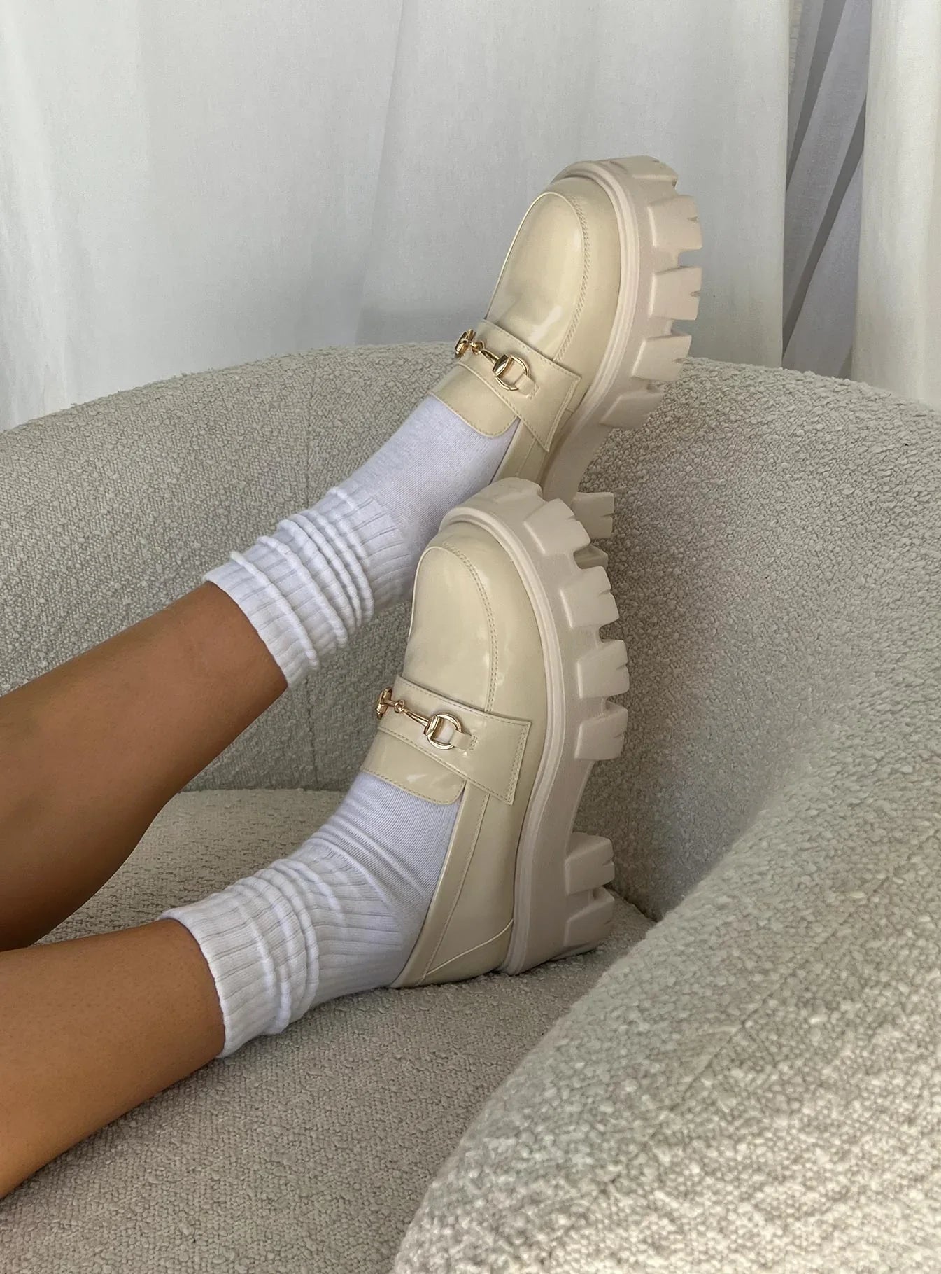 Penny Lane Loafer Cream