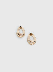 Be Alright Earrings Gold