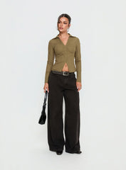 Zifa Shirt Khaki