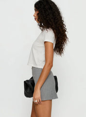 Ynes Mini Skirt Grey