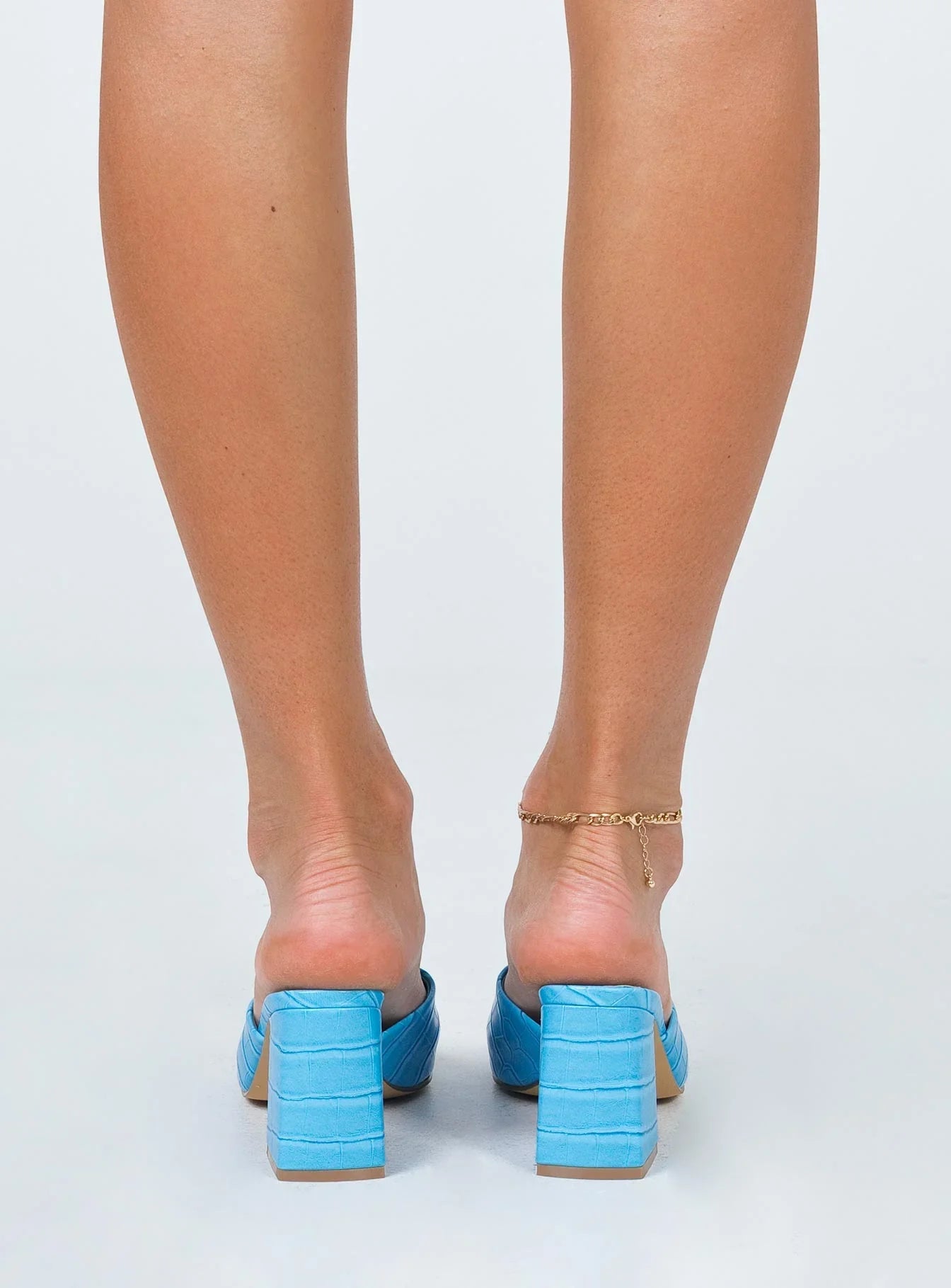 Sunset Boulevard Heels Blue