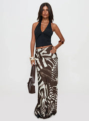 Rowana Maxi Skirt Multi
