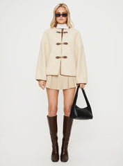 Adylic Teddy Coat Cream Brown