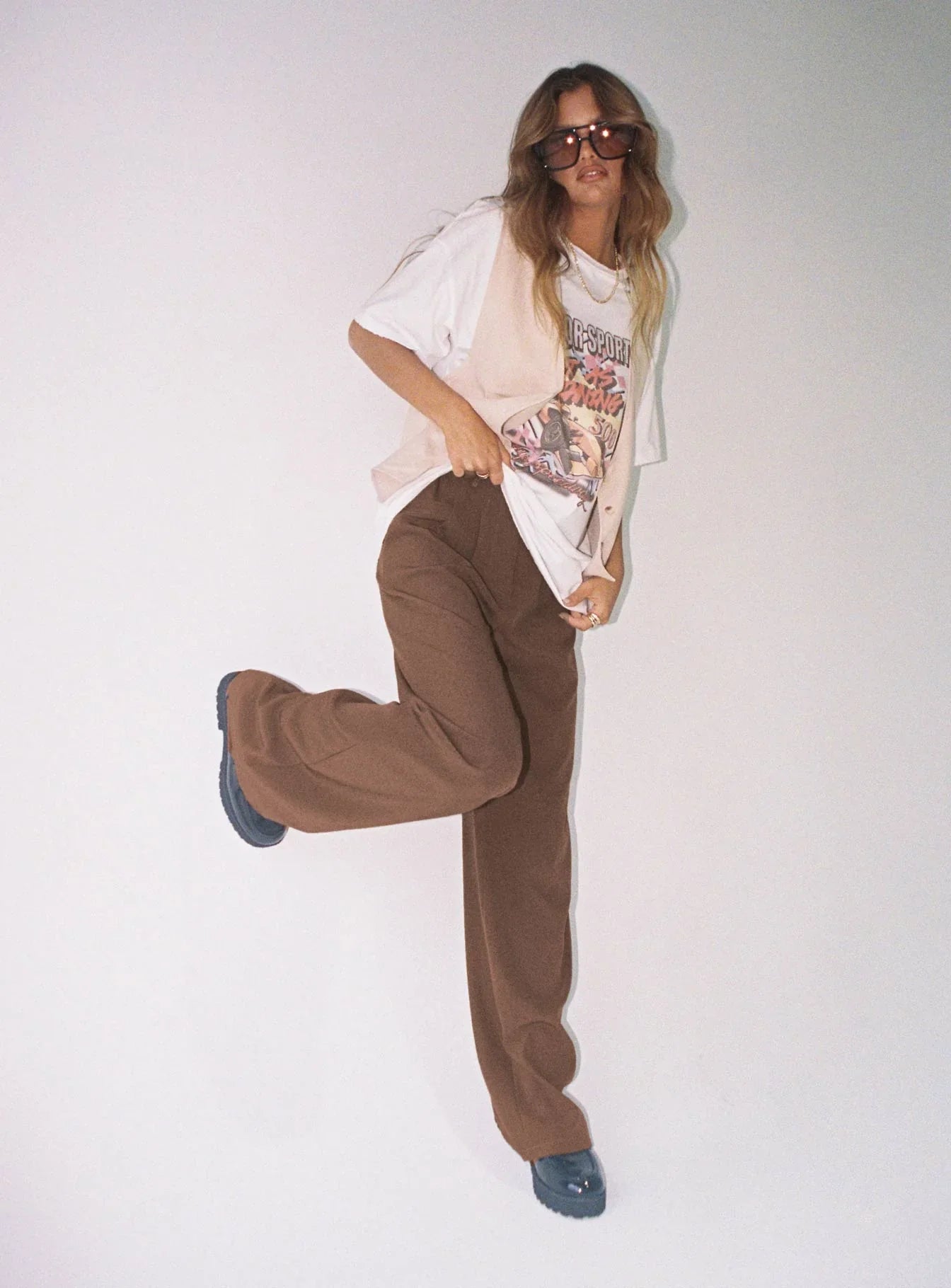 Archer Pants Brown Lower Impact