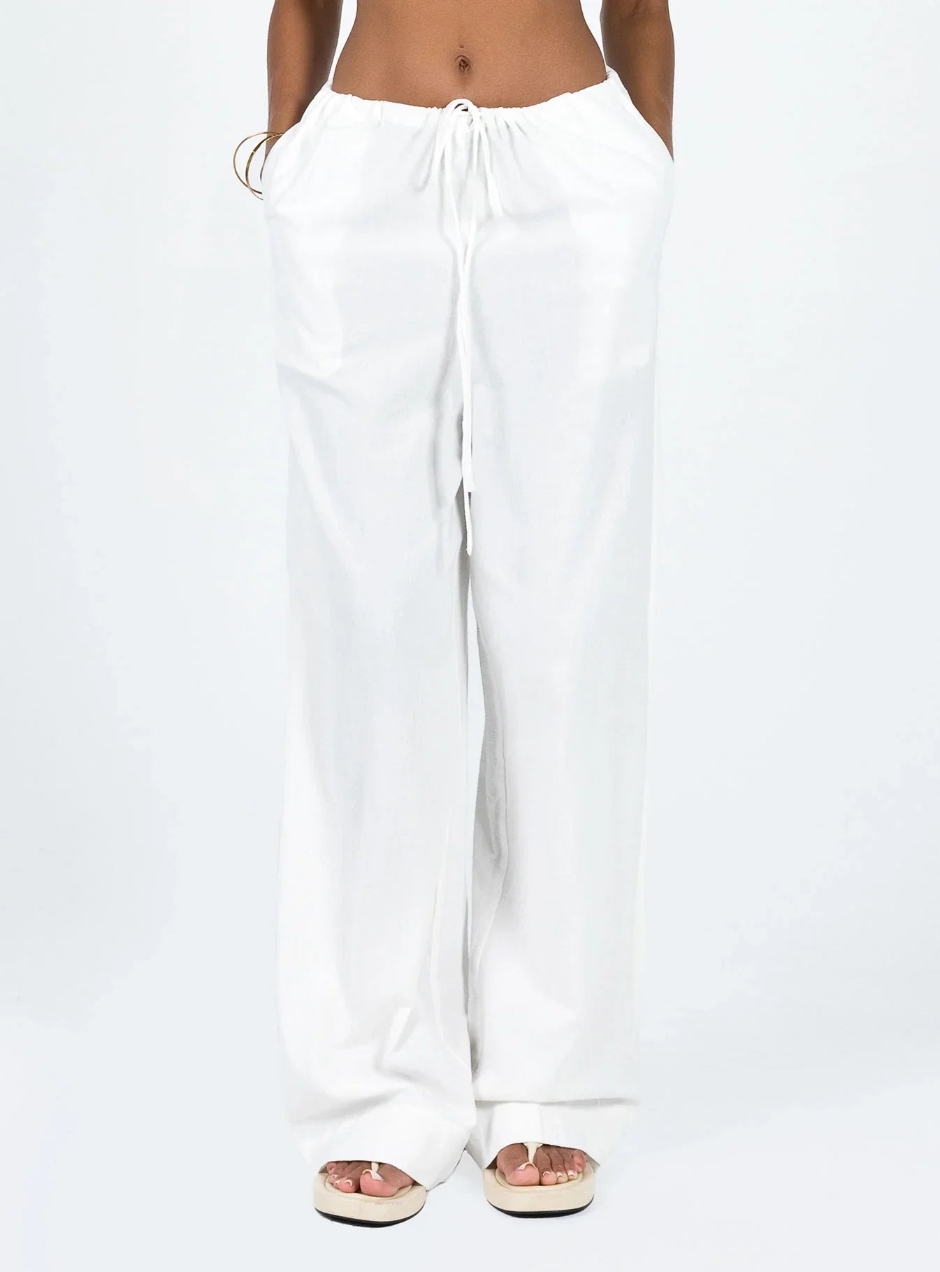 Morland Pants White