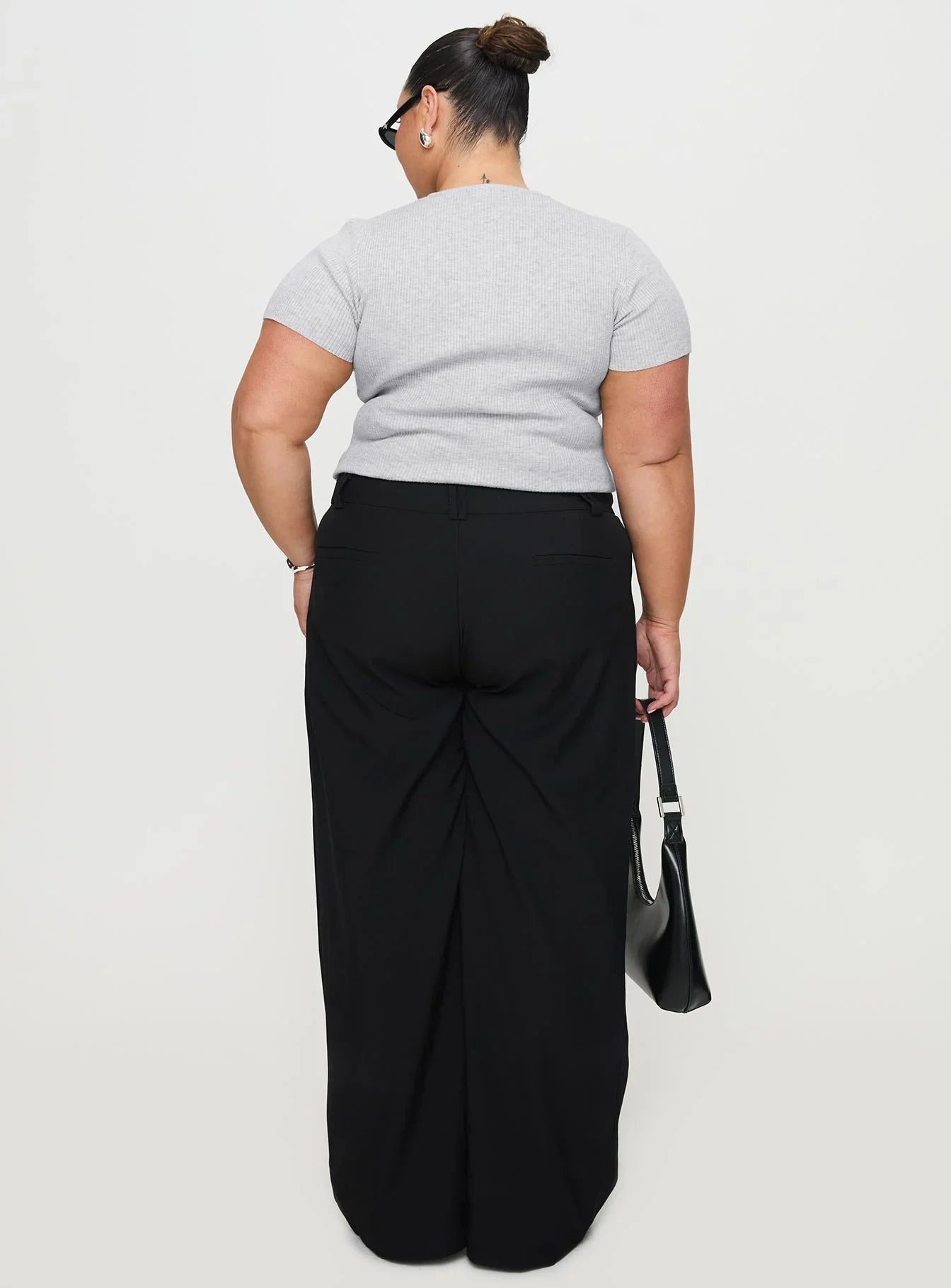 Sallon Low Rise Pants Black