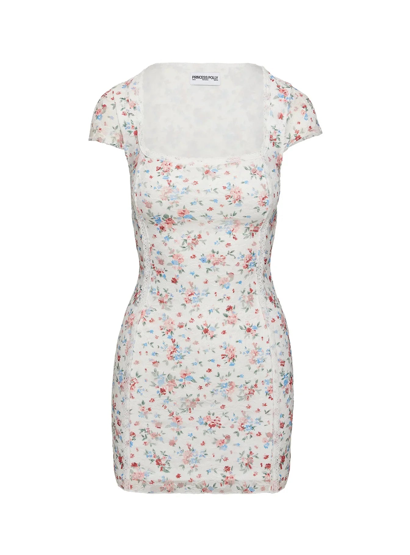 Whitlock Mini Dress White Floral