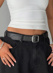 Chapman Belt Black Silver