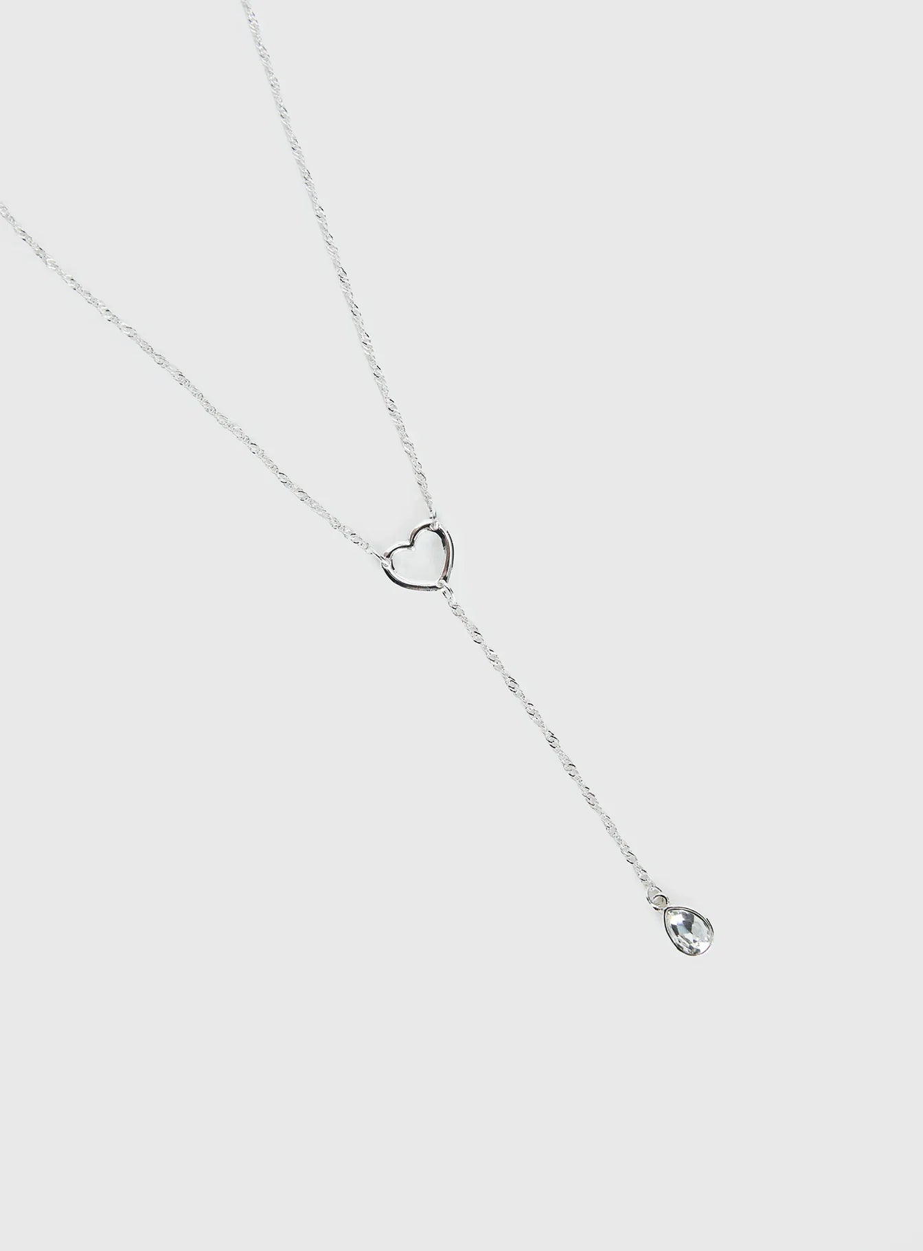 Reach Me Necklace Silver