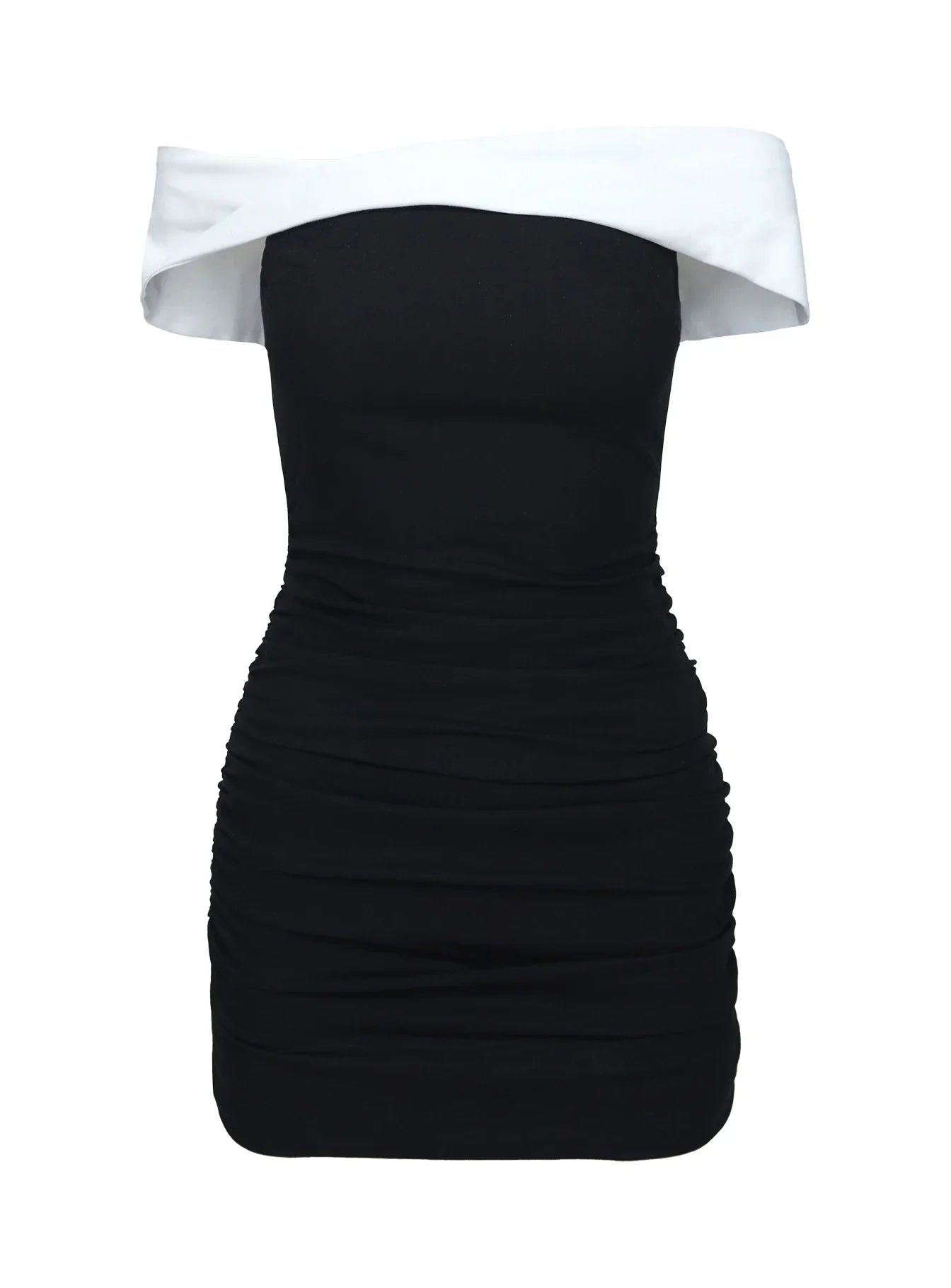 Marcia Mini Dress Black White