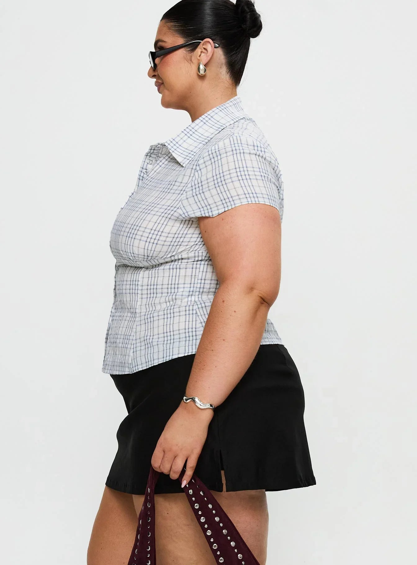 Cant Sleep Skort Black Curve