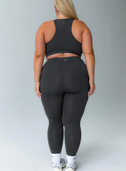 Unstoppable Activewear 7 8 Leggings Grey Curve