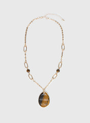 Jazz Club Necklace Gold