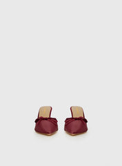 Lavon Pointed Toe Heels Red