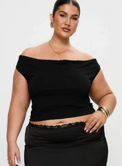 Irina Multi wear Top Black Curve
