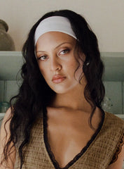 The Juney Headband White