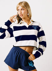 USD Rugby Polo Navy White