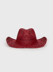 Dominick Cowboy Hat Red