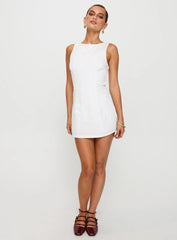 Yumiko Romper White Petite