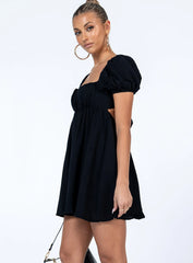 Lets Dance Mini Dress Black