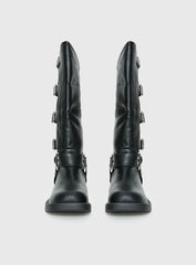 Buckle Down Boots Black