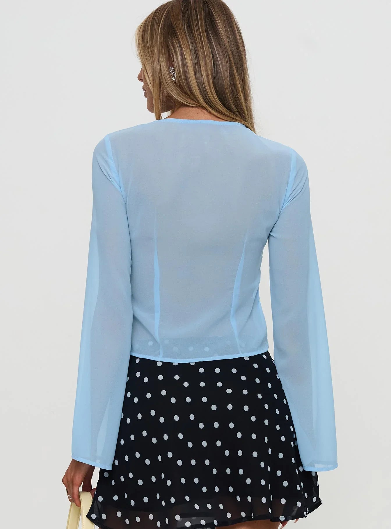 Coates Long Sleeve Top Blue