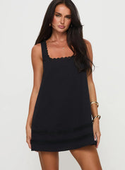 Alanah Mini Dress Black Tall
