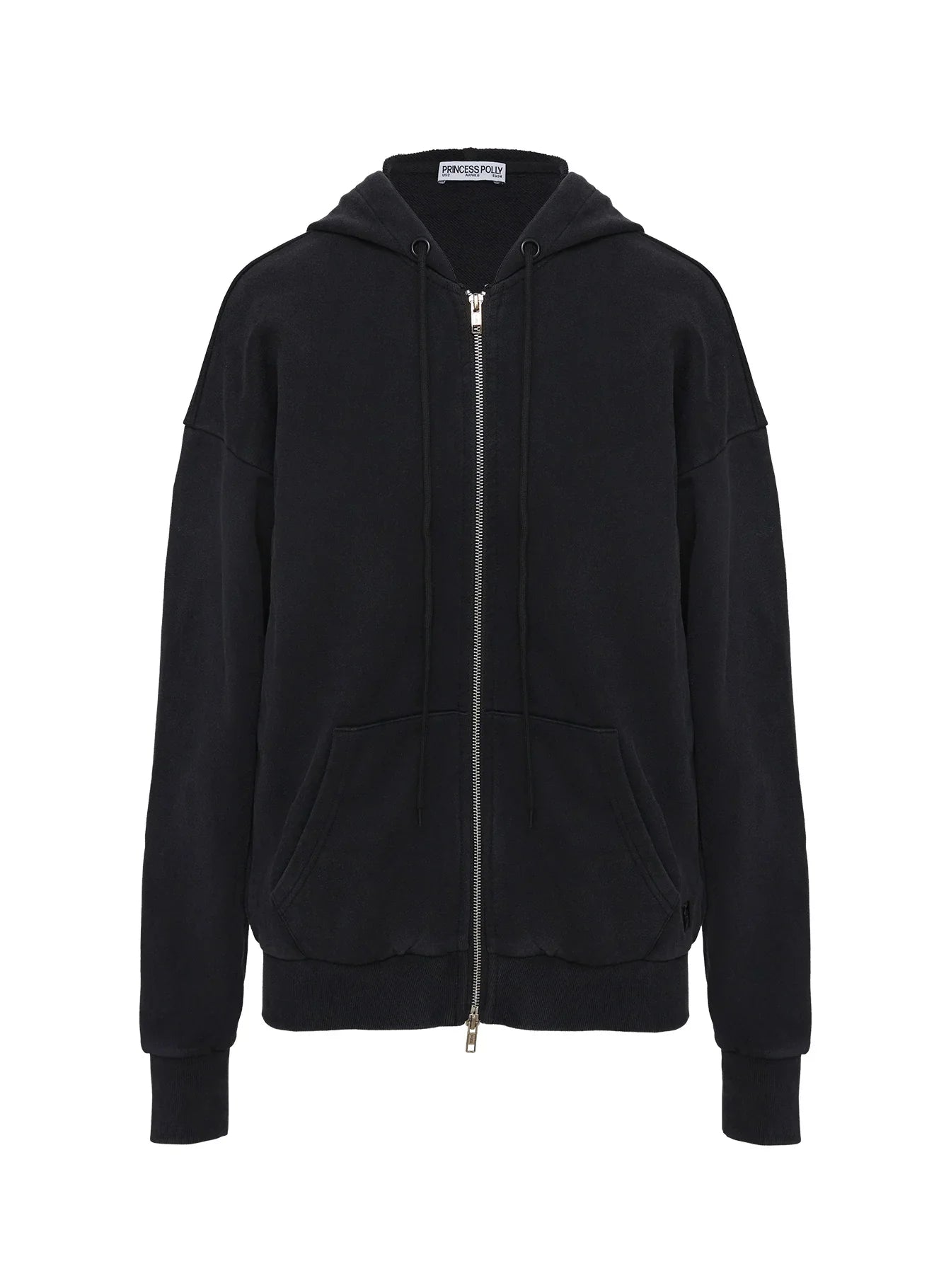 All Day Oversized Hoodie Washed Black