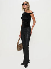 Cologne Bootleg Pant Black