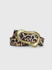 Leto Belt Leopard Gold