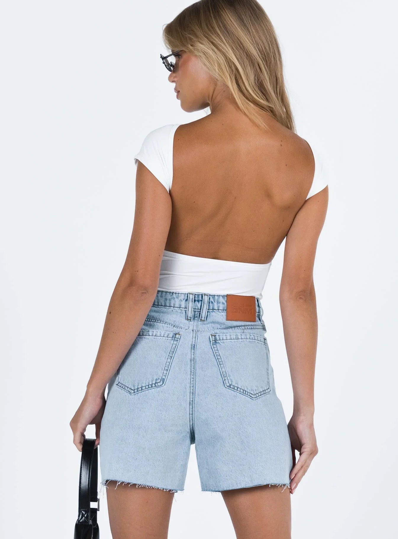 Impala Shorts Light Wash Denim