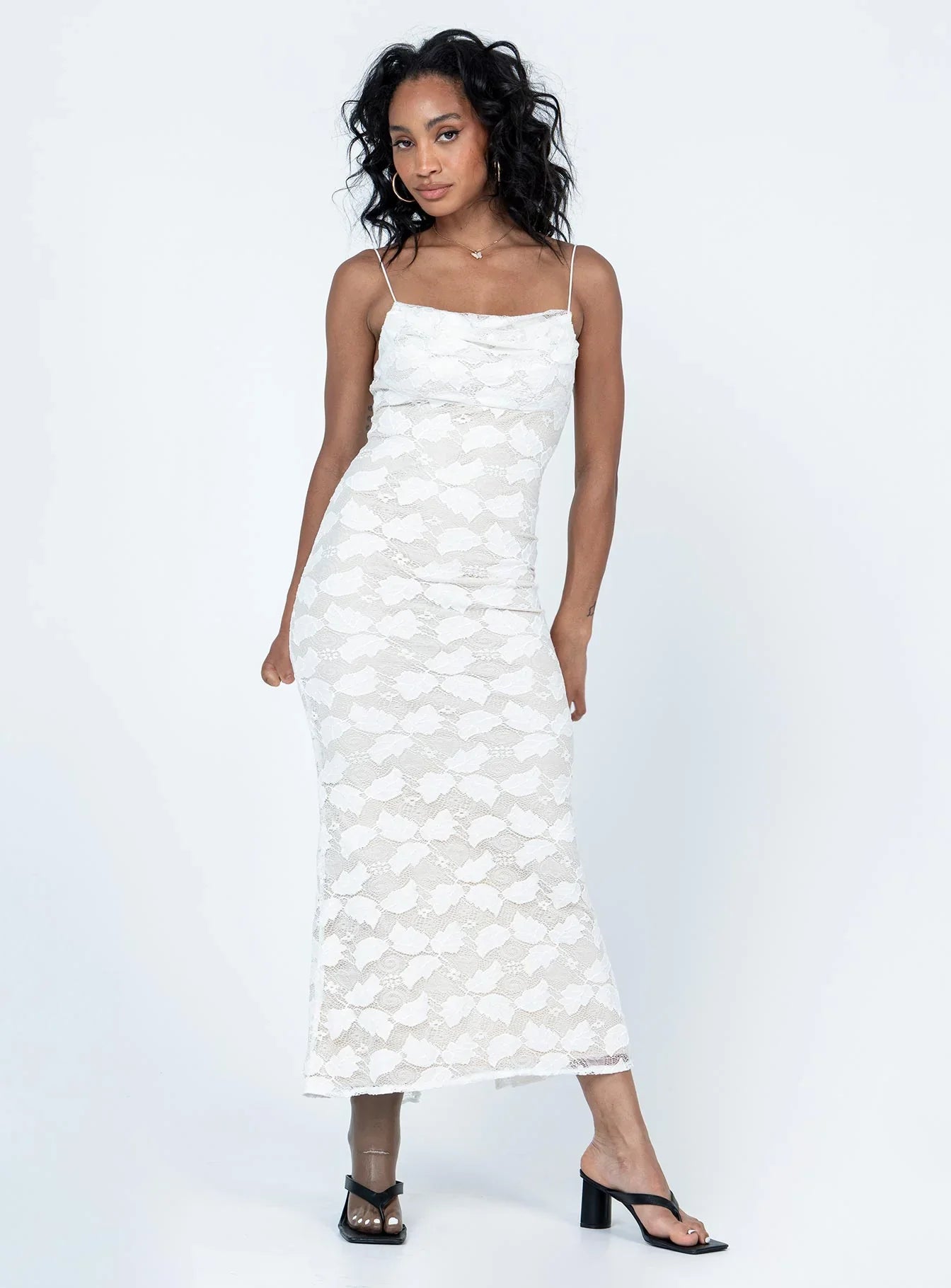 Azra Maxi Dress White