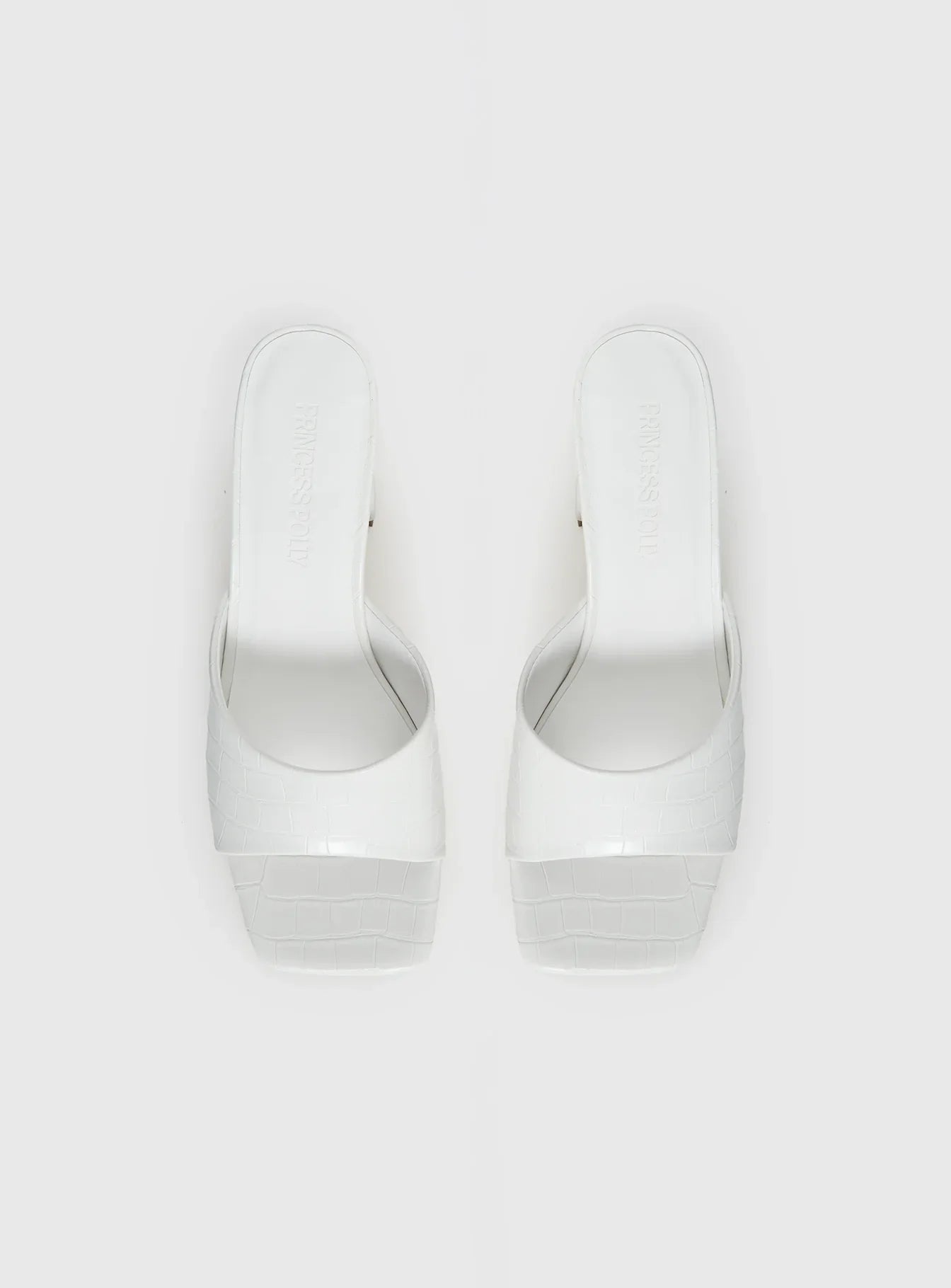 Sunset Boulevard Heels White