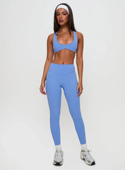 Pulse Full Length Active Tights Blue